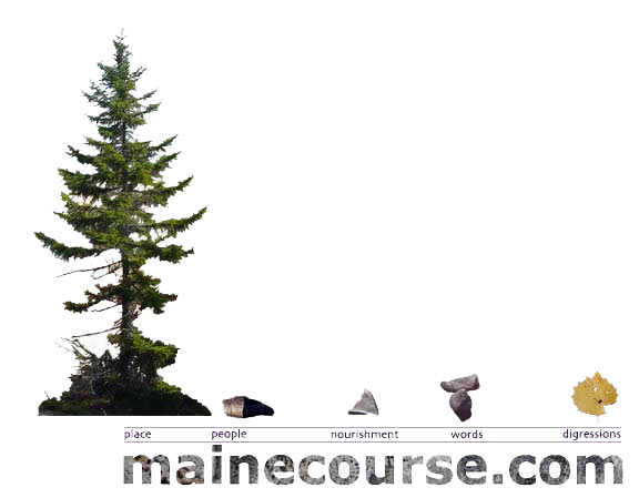 Maine Camping Image Map